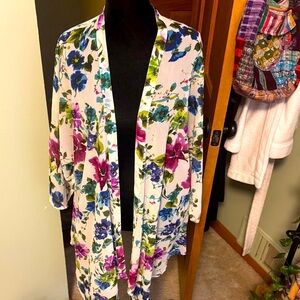 Floral Sheer Coverup